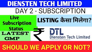 Diensten Tech Ipo 🔴Diensten Tech Ipo Review 🔴 Diensten Tech Ipo Gmp 🔴Diensten Tech Ltd🔴Diensten Tech [upl. by Bathulda]