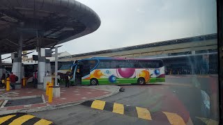 Tiket Bus Murah Malaysia di Terminal Larkin Johore ke Kluang Malaysia  How To Travel At Malaysia [upl. by Aymer]