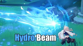 Most Fun Playstyle In Genshin Impact 40  Hydro Traveler Showcase [upl. by Zadack12]