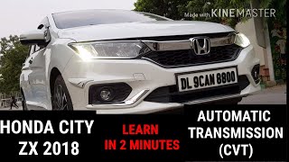 how to Drive Automatic Car Learn Automatic CVT Transmission Car  Full Tutorial Hindi AbhiniaVlogs [upl. by Netsirc480]