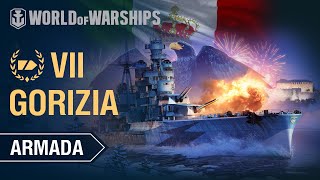 Armada Gorizia  World of Warships [upl. by Egin]