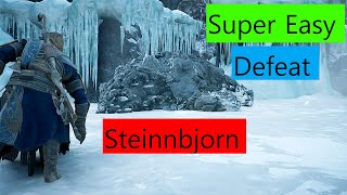 Assassins Creed Valhalla  SteinnBjorn Legendary Bear Super Easy way to KILL [upl. by Aulea516]