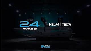 24 TypeS Helm  ATX Surf Boats Virtual Experience [upl. by Ahsienroc]