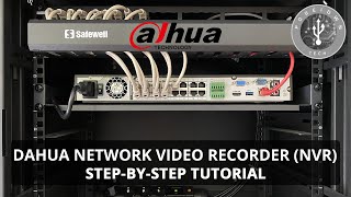 Dahua Network Video Recorder NVR for IP Cameras  Step by Step Tutorial [upl. by Blalock]