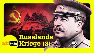 Von der Oktoberrevolution bis zum Zerfall der Sowjetunion Russlands Kriege Teil 2  ZDFinfo Doku [upl. by Oicatsana679]