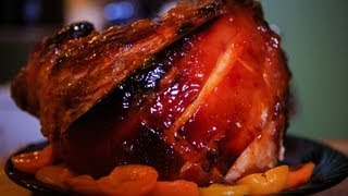 Apricot Glazed English Gammon Recipe  Christmas Ham [upl. by Dempster]