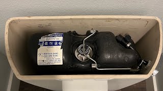 How To Adjust A Sloan Flushmate Flush Actuator [upl. by Nonnaer]