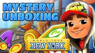 💰 Subway Surfers Mystery Unboxing  Opening Mystery Boxes in New York [upl. by Eniamirt]