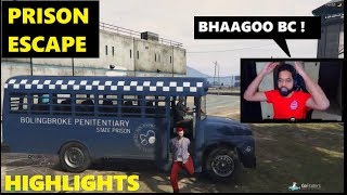 RakaZone Prison Escape   GTA 5 RP Funny Highlights 3 Feat DON MARLEGA [upl. by Nytsyrk]