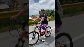 Probando bicicleta en la cota chamooo bike venezuela [upl. by Ayiotal]