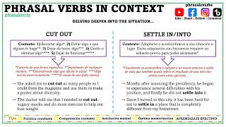 In context Cut out and Settle ininto [upl. by Aneel243]