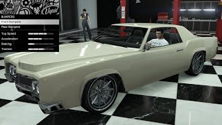 GTA 5  Past DLC Vehicle Customization  Albany Virgo Cadillac Eldorado [upl. by Wauters]