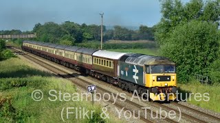 Trains around SOMERSET amp SOUTH GLOS Including 61306 on SAPHOS Tour amp 66651 STRUGGLING UP Filton Bank [upl. by Caneghem]