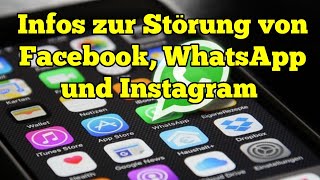 Störung bei WhatsApp Instagram und Facebook  So ist der aktuelle Stand [upl. by Shakti]