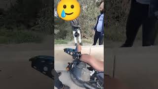 Attention au motard sur certaines route en Algérie fi djazair moto assainissement gaz roudou [upl. by Benedic]