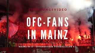 FSV Mainz II  Kickers Offenbach 42  Stimmung OFCFans  20092024 [upl. by Nabois664]