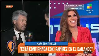 TINELLI confirma a COKI RAMIREZ en vivo al BAILANDO 2023  INTRUSOS [upl. by Eimmaj]