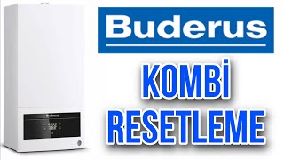 Buderus Kombi Resetleme  Kombi Resetleme Nasıl Yapılır [upl. by Allebasi]