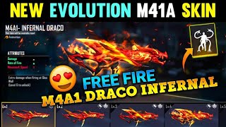 EVO M4A1 SKIN FREE FIRE  NEXT EVO GUN SKIN FREE FIRE  NEW EVO GUN IN FREE FIRE  FF NEXT EVO GUN [upl. by Rohclem]