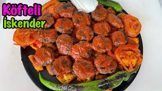 EVDE KÖFTE İSKENDER TARİFİ PİDELİ KÖFTE [upl. by Brinn83]