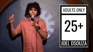 25 Plus  Stand Up Comedy by Joel Dsouza [upl. by Ecitsuj]