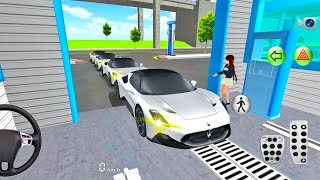 All New Cars Are Ready For Washing  3d Driving Class android game  Car Game gameplay cargame [upl. by Acined583]