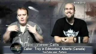 quotSomething cannot come from nothingquot  Troy  Edmonton  Atheist Experience 675 [upl. by Neyud]