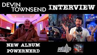 Devin Townsend  Interview New upcoming album PowerNerd [upl. by Ahtilat]