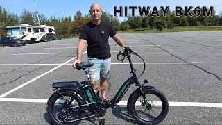 On vous présente le vélo électrique pliable HITWAY BK6M hitway velopliable veloelectrique [upl. by Ri]