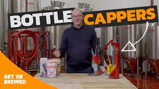 The best bottle cappers for homebrewing  hand capper vs bench capper [upl. by Savdeep]