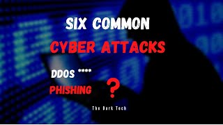 Top Six Common Cyber Attacks  2021  HINDI [upl. by Uri]