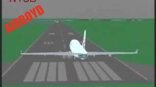 Runway Incursion Korean Air 36 amp Air China 9018 NTSB Animation [upl. by Merchant]