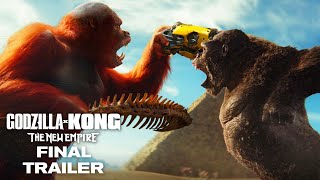 Godzilla x Kong  The New Empire  Final Trailer HD [upl. by Hahn]