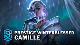 Prestige Winterblessed Camille Skin Spotlight  League of Legends [upl. by Wiese33]