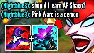 WHEN PINK WARD MEETS NIGHTBLUE3 IN SOLO QUEUE HE WAS IMPRESSED [upl. by Daniele217]