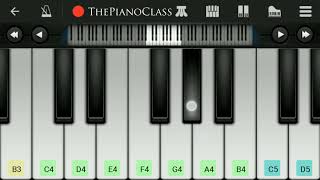 Ae Watan Piano Tutorial  Raazi  A Tribute To The Indian Army by ThePianoClass [upl. by Housum]