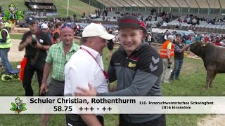 110 Innerschweizerisches Schwingfest Einsiedeln SZ 03072016 [upl. by Brosine]