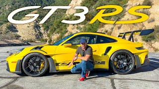 2023 Porsche 911 GT3 RS 992 Review  The Best Road Car Ever [upl. by Aleydis]