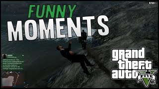 FUNNY MOMENTS  GTA V [upl. by Oleic]