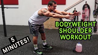 Intense 5 Minute At Home Shoulder Workout 2 [upl. by Notnirb]