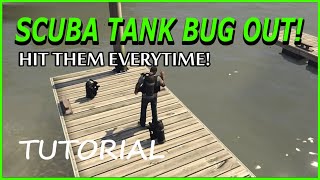 Easiest Method To Get The Scuba Tank On Any Outfit In GTA 5 Online [upl. by Nanni]