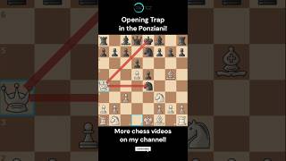 Must Know Trap in the Ponziani Opening [upl. by Nnylirak76]