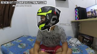 Review Kyt TT Course electron yellow [upl. by Yromem]