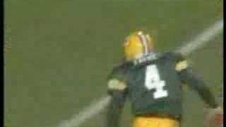 Brett Favre Touchdown Pass [upl. by Nylyaj]