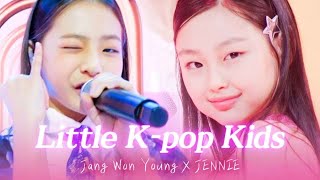 JENNIE BLACKPINK ft LITTLE JENNIE CHOHAJUNG  SOLO [upl. by Frere]