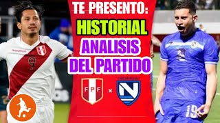 Te presento datos del Peru vs Nicaragua hoy  Historial análisis y como vienen los equipos [upl. by Elvie]