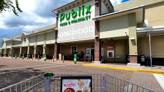 Shopping at Publix Super Market at Springs Plaza in Longwood Florida  Store 1428 [upl. by Mchenry]