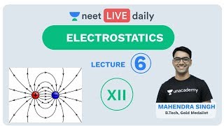 Electrostatics  Lecture 6  Class 12  Unacademy NEET  LIVE DAILY  NEET Physics  Mahendra Singh [upl. by Patton889]