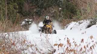 CanAm RENEGADEampXmr snow splash【RSS高喜屋インプレッション】 [upl. by Mccallion]