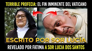 ÚLTIMA HORA Revelado el tercer secreto de Fátima que estaba oculto de la mano de SOR LUCIA [upl. by Audsley680]